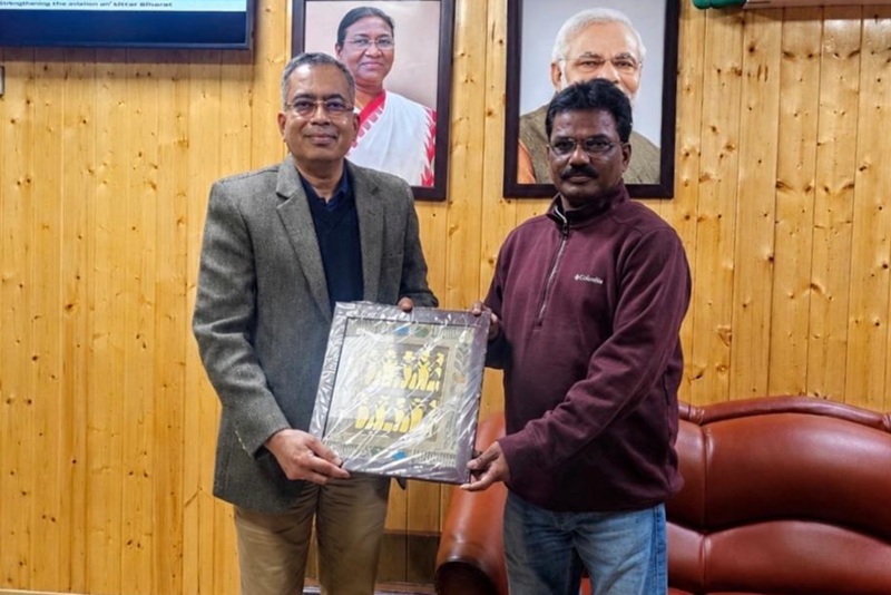 Trifed MD Rajamurugan calls on Justice K Lakshman